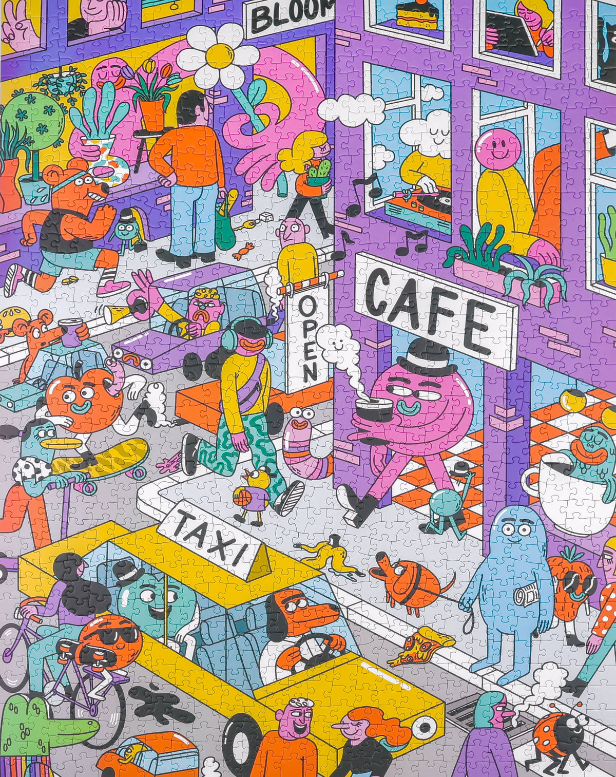 City Vibes 1000 Piece Jigsaw Puzzle | Birdie Puzzles