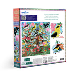 French Medieval Songbirds 1000 Piece Jigsaw Puzzle | eeBoo