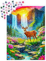 Deer Paradise 1000 Piece Jigsaw Puzzle | Enjoy Puzzles - Jigsaw Puzzles - The Puzzle Center