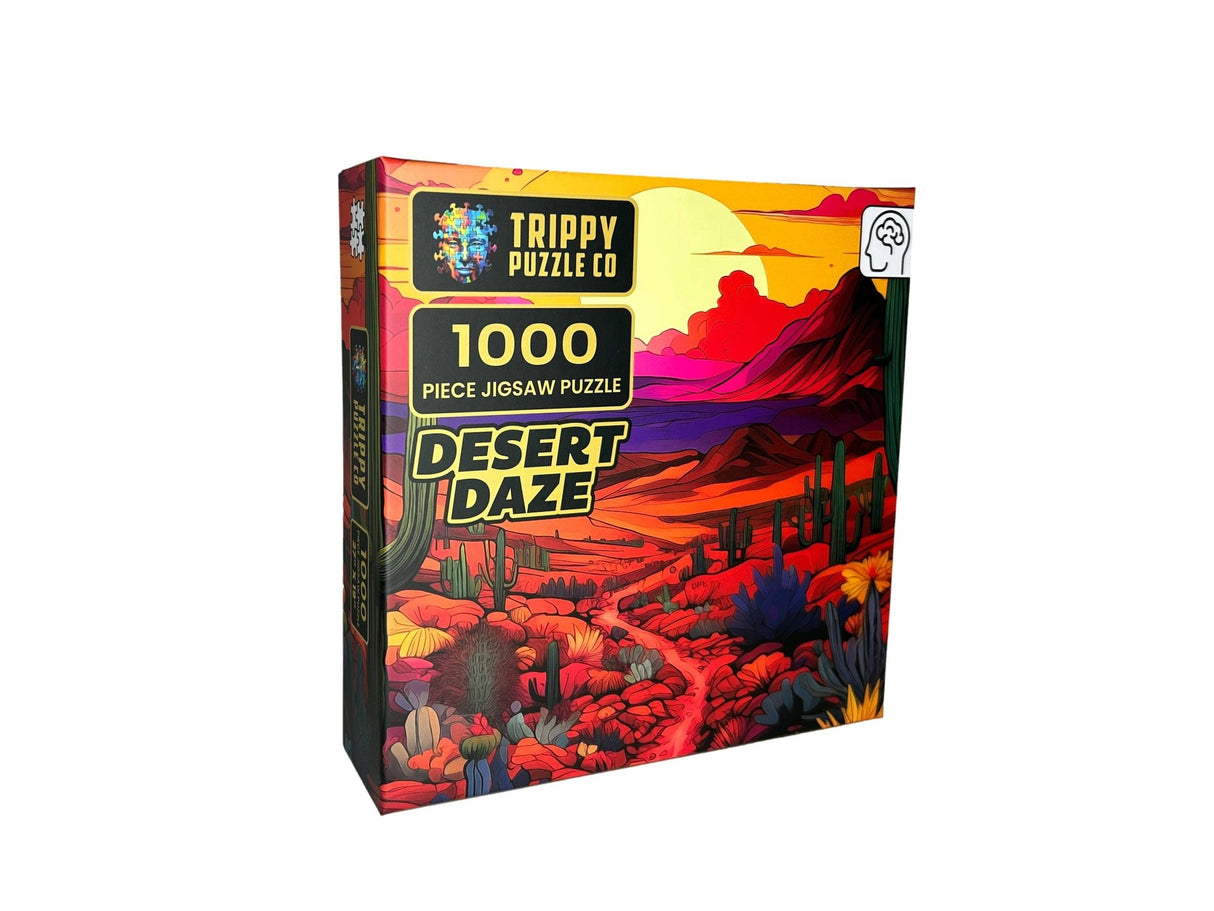 Desert Daze 1000 Piece Jigsaw Puzzle | Trippy Puzzle Co - Jigsaw Puzzles - The Puzzle Center