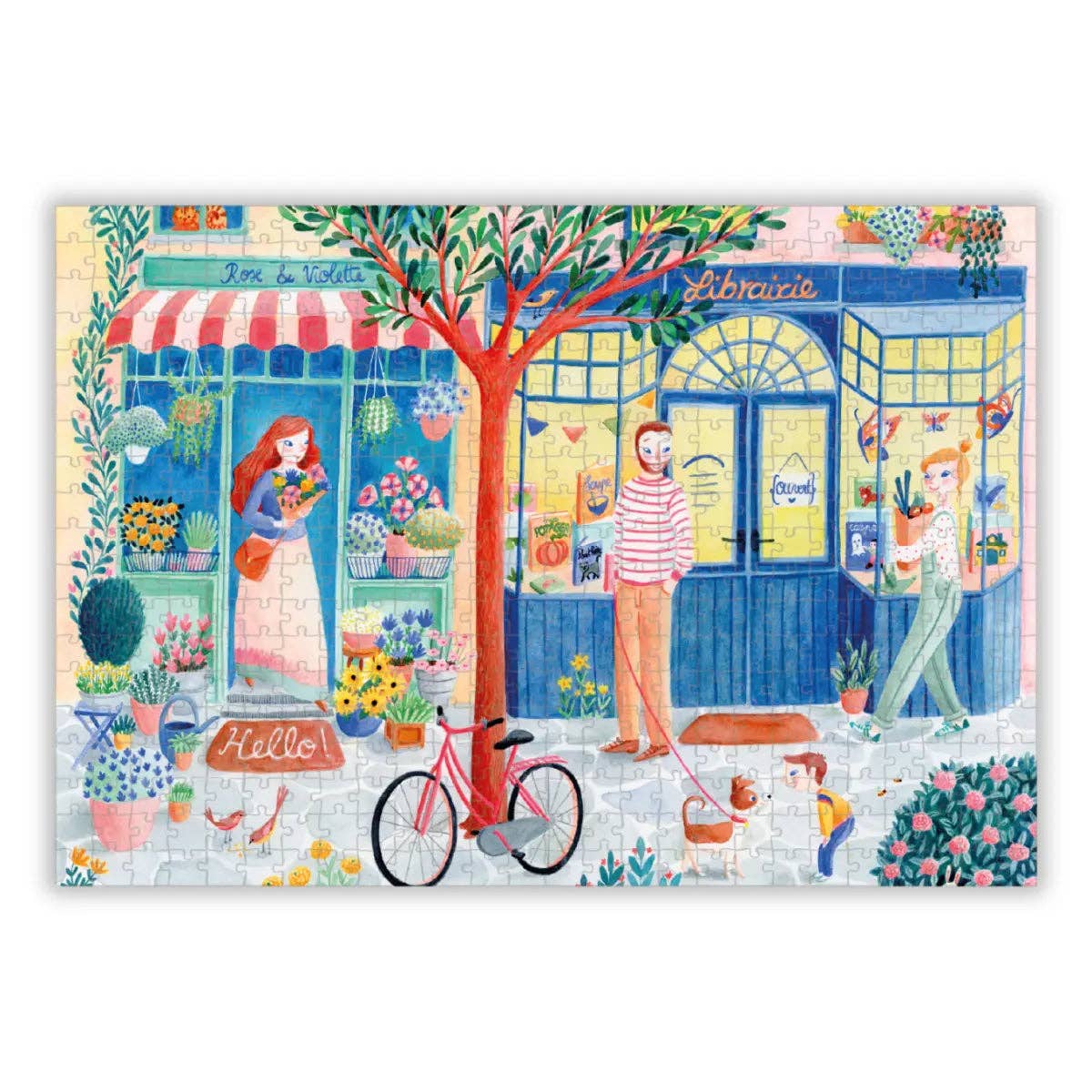 Street of Pretty Things 500 Piece Jigsaw Puzzle | Aparté