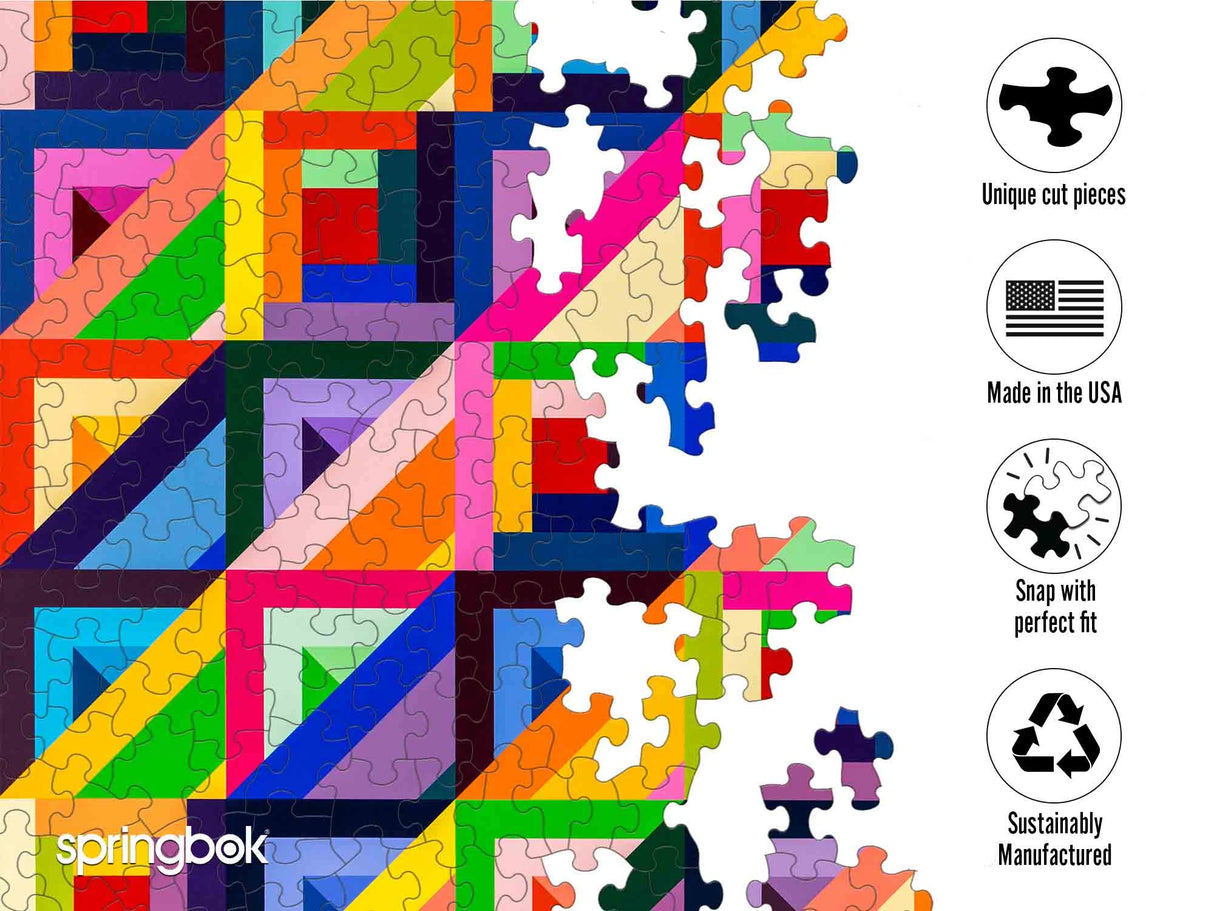 Different Angles 500 Piece Jigsaw Puzzle | Springbok Puzzles