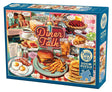 Diner Talk 500 Piece Jigsaw Puzzle | Cobble Hill - Jigsaw Puzzles - The Puzzle Center
