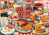 Diner Talk 500 Piece Jigsaw Puzzle | Cobble Hill - Jigsaw Puzzles - The Puzzle Center