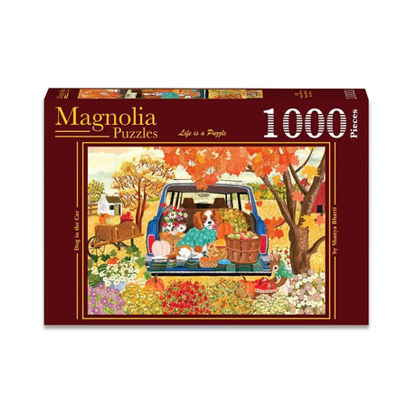 Dog in the Car 1000 Piece Jigsaw Puzzle | Magnolia - Jigsaw Puzzles - The Puzzle Center