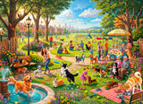 Dog Park Fun 1000 Piece Jigsaw Puzzle | Vermont Christmas Co