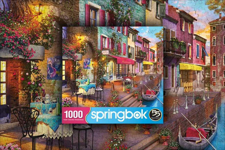 Dolce Vita 1000 Piece Jigsaw Puzzle by Springbok Puzzles - Springbok Puzzles - Jigsaw Puzzles - The Puzzle Center - 