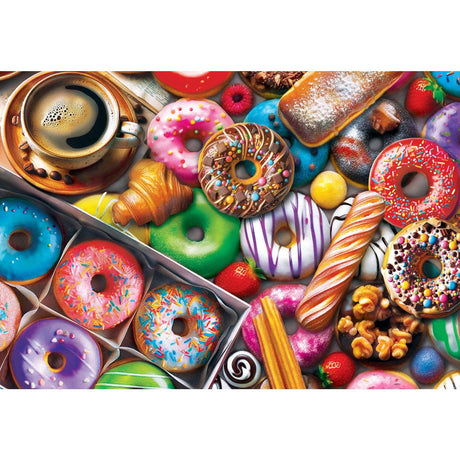 Donut Delights 1000 Piece EZ Grip Jigsaw Puzzle | Masterpieces Puzzles - Jigsaw Puzzles - The Puzzle Center