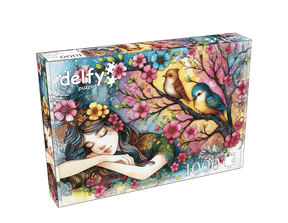 Dreaming In Bloom 1000 Piece Jigsaw Puzzle | Delfy Puzzles - Jigsaw Puzzles - The Puzzle Center