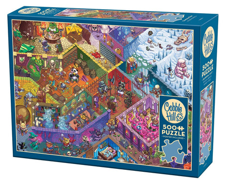 Dungeon Run 500 Piece Jigsaw Puzzle | Cobble Hill - Jigsaw Puzzles - The Puzzle Center