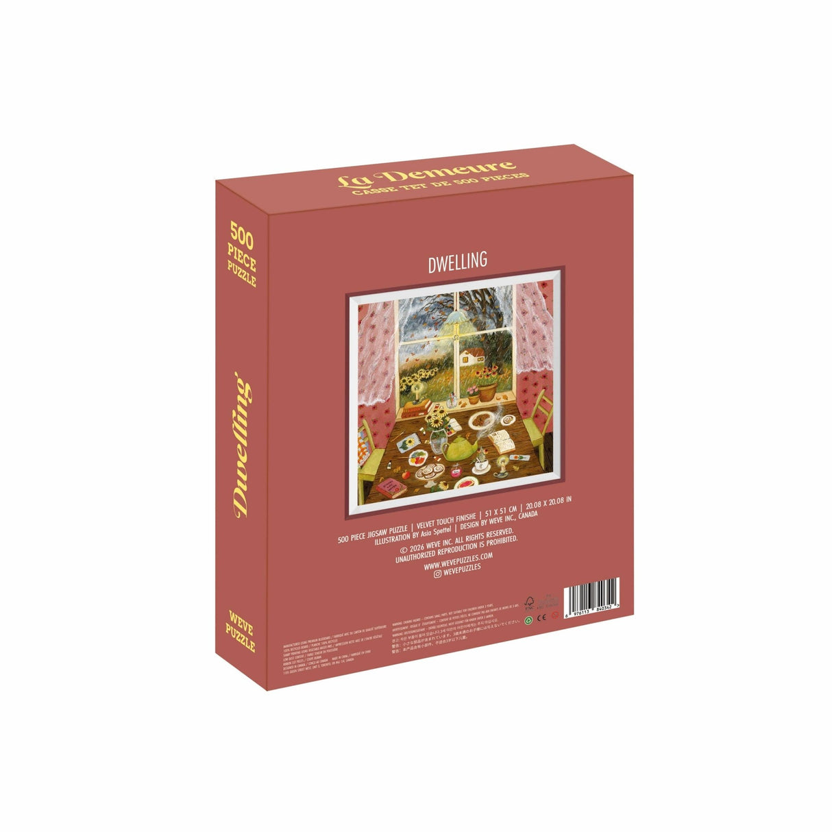 Dwelling 500 Piece Jigsaw Puzzle | WEVE - Jigsaw Puzzles - The Puzzle Center