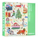 Paws and Presents 500 Piece Jigsaw Puzzle | Puzzlefolk