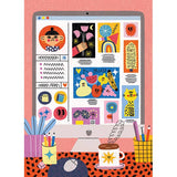 Colourful Portfolio 500 Piece Jigsaw Puzzle | Holiyay