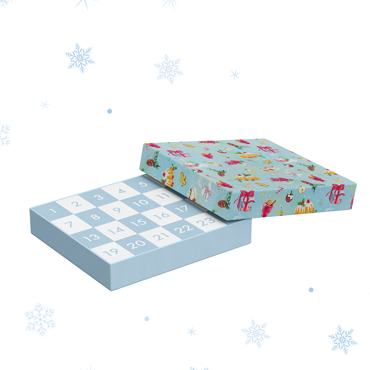 The Cloudberries Advent Calendar 1000 Piece Jigsaw Puzzle | Cloudberries