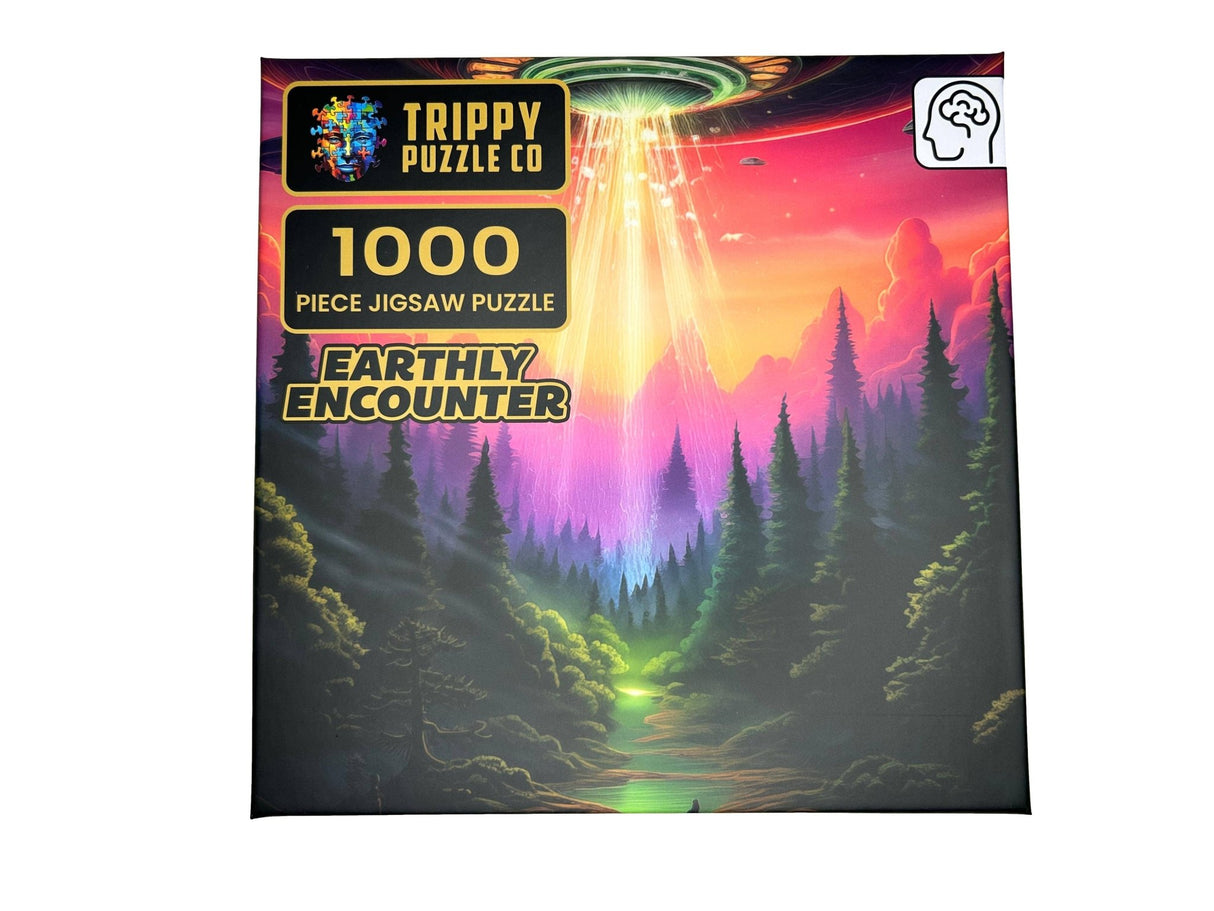 Earthly Encounter 1000 Piece Jigsaw Puzzle | Trippy Puzzle Co - Jigsaw Puzzles - The Puzzle Center