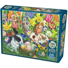 Easter Bunnies 500 Piece Jigsaw Puzzle | Cobble Hill - Jigsaw Puzzles - The Puzzle Center