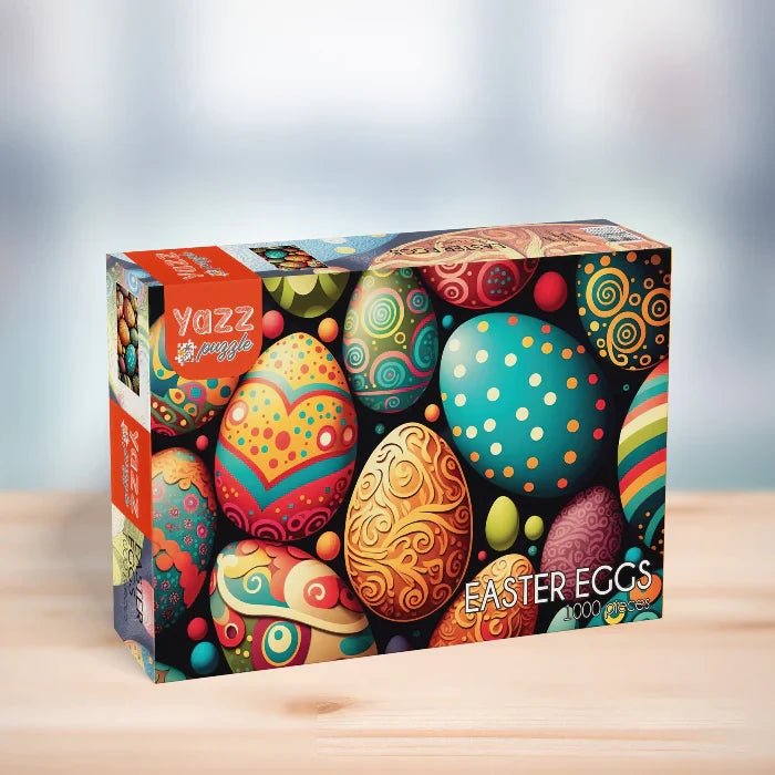 Easter Eggs 1000 Piece Jigsaw Puzzle by Yazz Puzzles - Yazz - Jigsaw Puzzles - The Puzzle Center