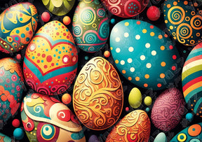 Easter Eggs 1000 Piece Jigsaw Puzzle by Yazz Puzzles - Yazz - Jigsaw Puzzles - The Puzzle Center