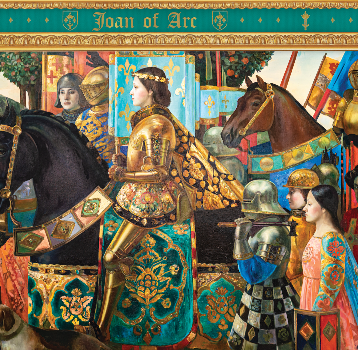 Joan of Ar 1000 Piece Jigsaw Puzzle | Art & Fable