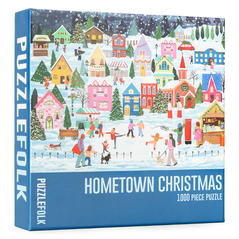 Hometown Christmas 1000 Piece Jigsaw Puzzle | Puzzlefolk