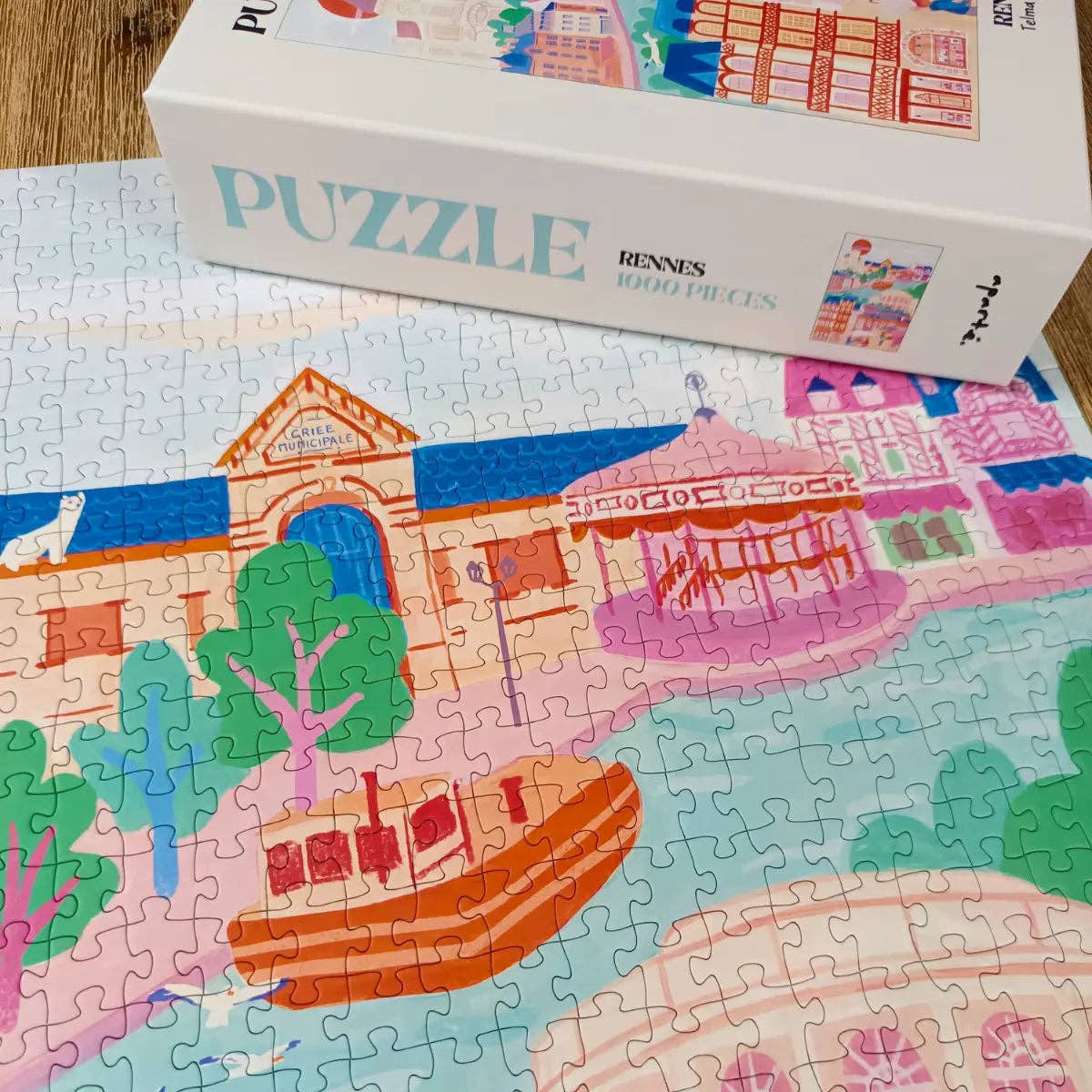 Rennes 1000 Piece Jigsaw Puzzle | Aparté