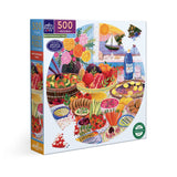 Mediterranean Table 500 Piece Jigsaw Puzzle | eeBoo