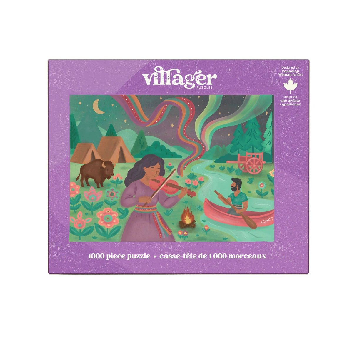 Dancing Sky 1000 Piece Jigsaw Puzzle | Villager Puzzles