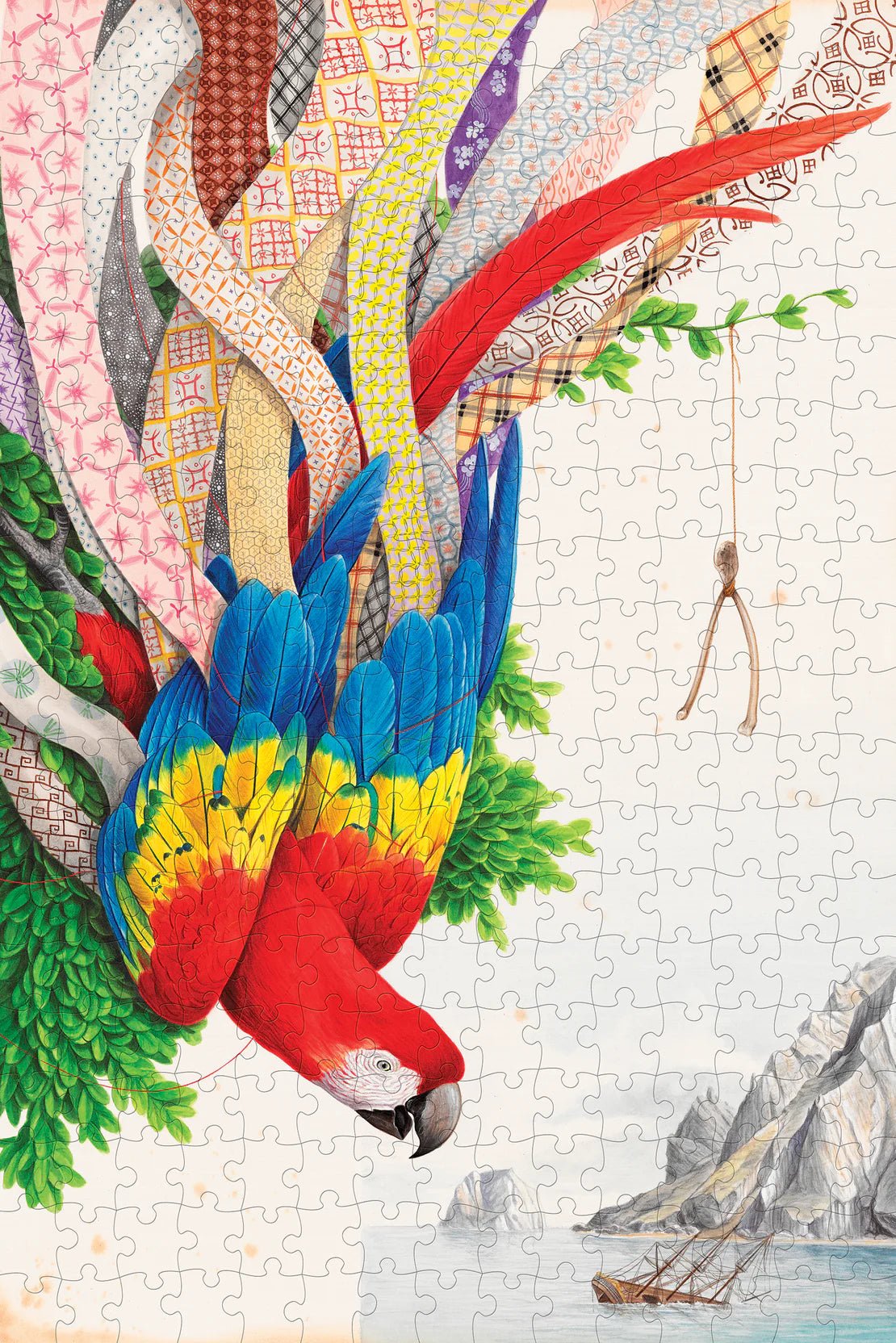 El Gato Chimney: Call It Fate 500 - Piece Jigsaw Puzzle by Pomegranate - Pomegranate - Jigsaw Puzzles - The Puzzle Center - 