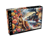 Elegance Meets Steam 1000 Piece Jigsaw Puzzle | JaCaRou Puzzles - Jigsaw Puzzles - The Puzzle Center