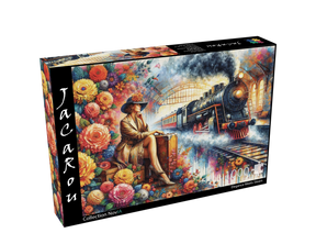 Elegance Meets Steam 1000 Piece Jigsaw Puzzle | JaCaRou Puzzles - Jigsaw Puzzles - The Puzzle Center
