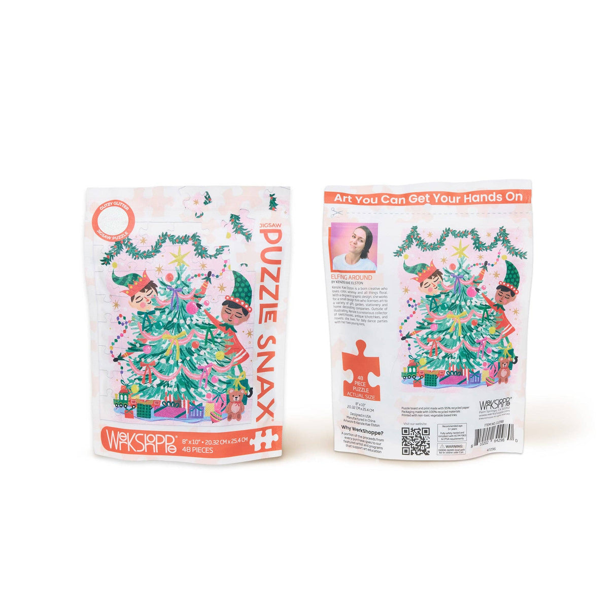 Elfing Around 48 Piece Jigsaw Puzzle | WerkShoppe - Jigsaw Puzzle - The Puzzle Center