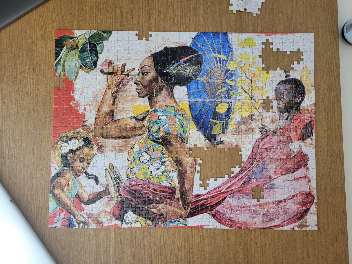 Empowered Dream of Venus in Spring II 500 Piece Jigsaw Puzzle | Puzzles of Color - Jigsaw Puzzles - The Puzzle Center