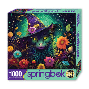 Enchanted Cat 1000 Piece Jigsaw Puzzle | Springbok Puzzles - Springbok Puzzles - Jigsaw Puzzles - The Puzzle Center