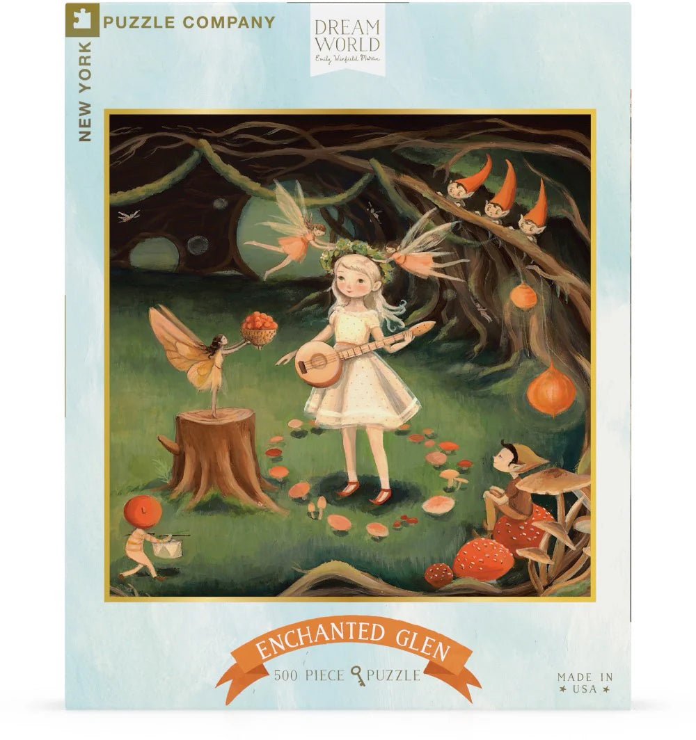 Enchanted Glen 500 Piece Jigsaw Puzzle by New York Puzzle Company - New York Puzzle Company - Jigsaw Puzzles - The Puzzle Center