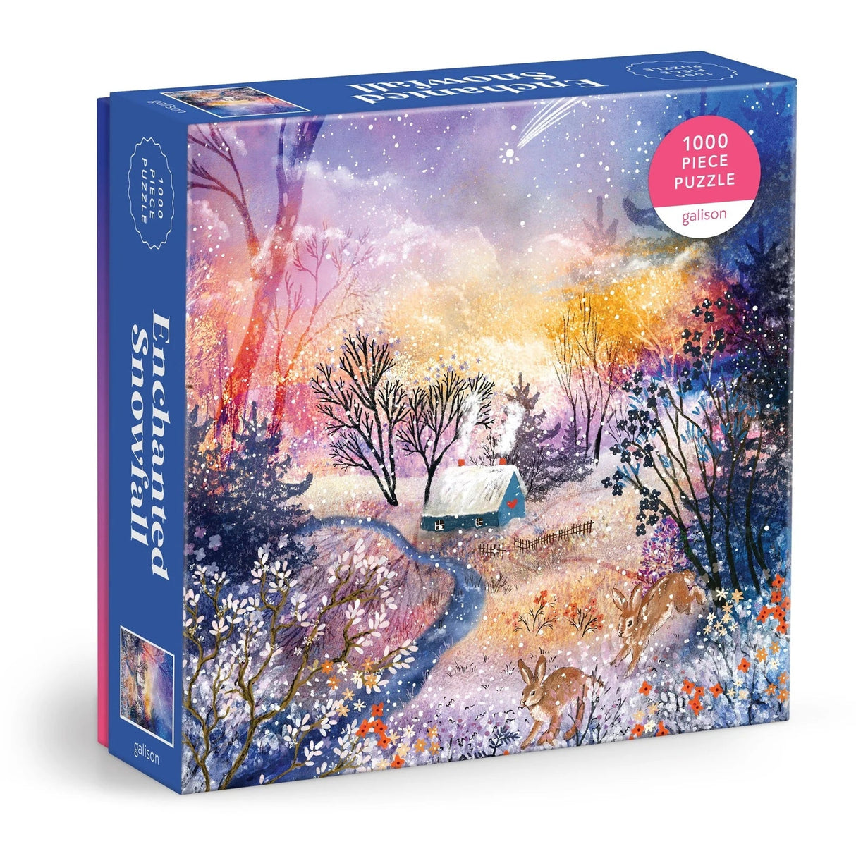 Enchanted Snowfall 1000 Piece Jigsaw Puzzle | Galison - Jigsaw Puzzles - The Puzzle Center