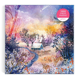Enchanted Snowfall 1000 Piece Jigsaw Puzzle | Galison - Jigsaw Puzzles - The Puzzle Center