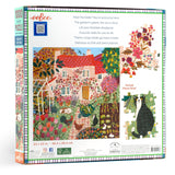 English Cottage 1000 Piece Jigsaw Puzzle | eeBoo - Jigsaw Puzzles - The Puzzle Center