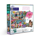 English Flower Shop 1000 Piece Jigsaw Puzzle | eeBoo - Jigsaw Puzzles - The Puzzle Center