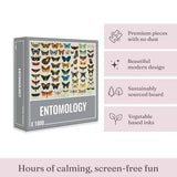 Entomology 1000 Piece Jigsaw Puzzle | Cloudberries - Jigsaw Puzzles - The Puzzle Center