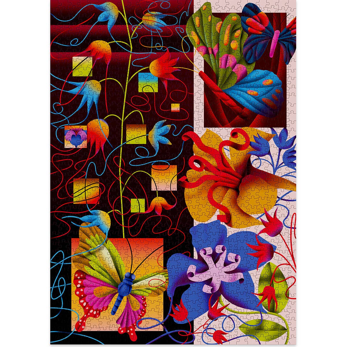 Entwined 1000 Piece Jigsaw Puzzle | Cloudberries - Jigsaw Puzzles - The Puzzle Center