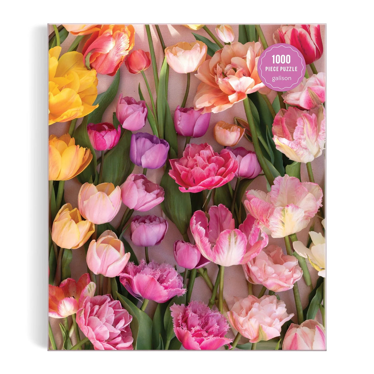 Ephemeral Tulips 1000 Piece Jigsaw Puzzle | Galison - Jigsaw Puzzles - The Puzzle Center