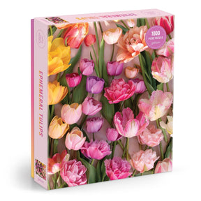 Ephemeral Tulips 1000 Piece Jigsaw Puzzle | Galison - Jigsaw Puzzles - The Puzzle Center