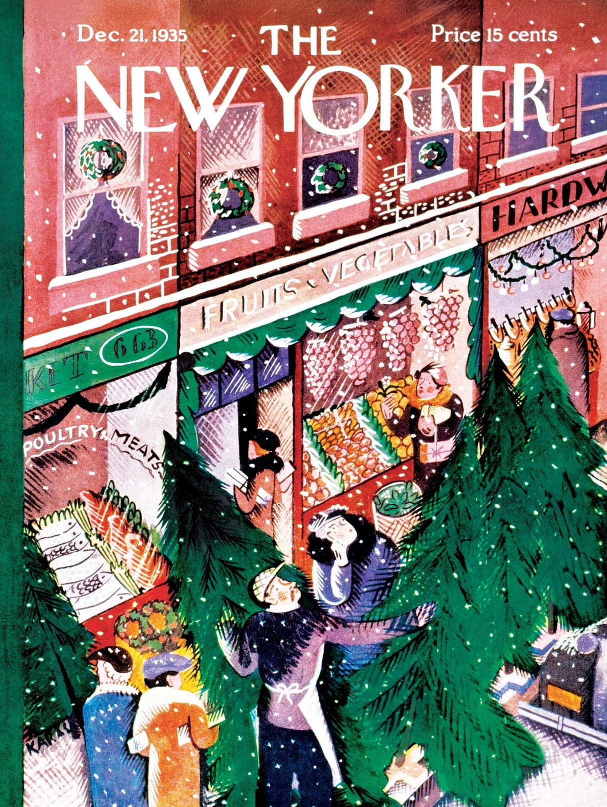 Evergreen Corner 1000 Piece Jigsaw Puzzle | New York Puzzle Company - Jigsaw Puzzles - The Puzzle Center