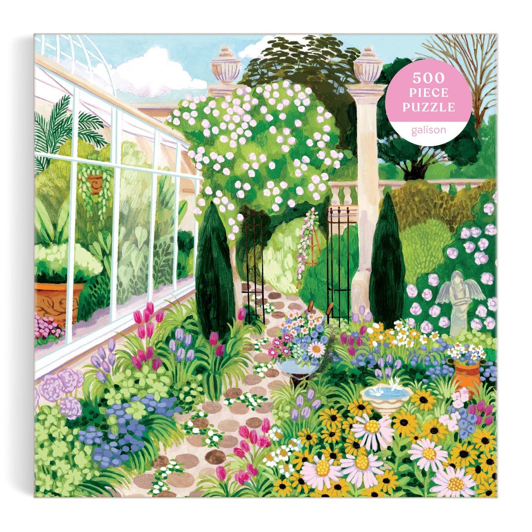 Evergreen Gardens 500 Piece Jigsaw Puzzle | Galison - Jigsaw Puzzles - The Puzzle Center