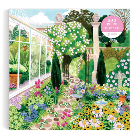 Evergreen Gardens 500 Piece Jigsaw Puzzle | Galison - Jigsaw Puzzles - The Puzzle Center