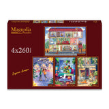 Evgenia Lumfur 4 x 260 Pieces Jigsaw Puzzles | Magnolia - Jigsaw Puzzles - The Puzzle Center