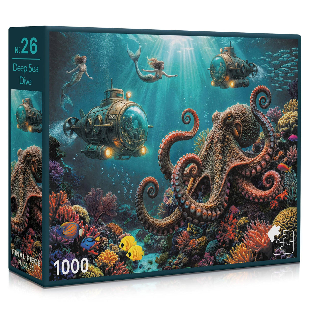 Deep Sea Dive 1000 Piece Jigsaw Puzzle | Final Piece Puzzles