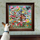 French Medieval Songbirds 1000 Piece Jigsaw Puzzle | eeBoo
