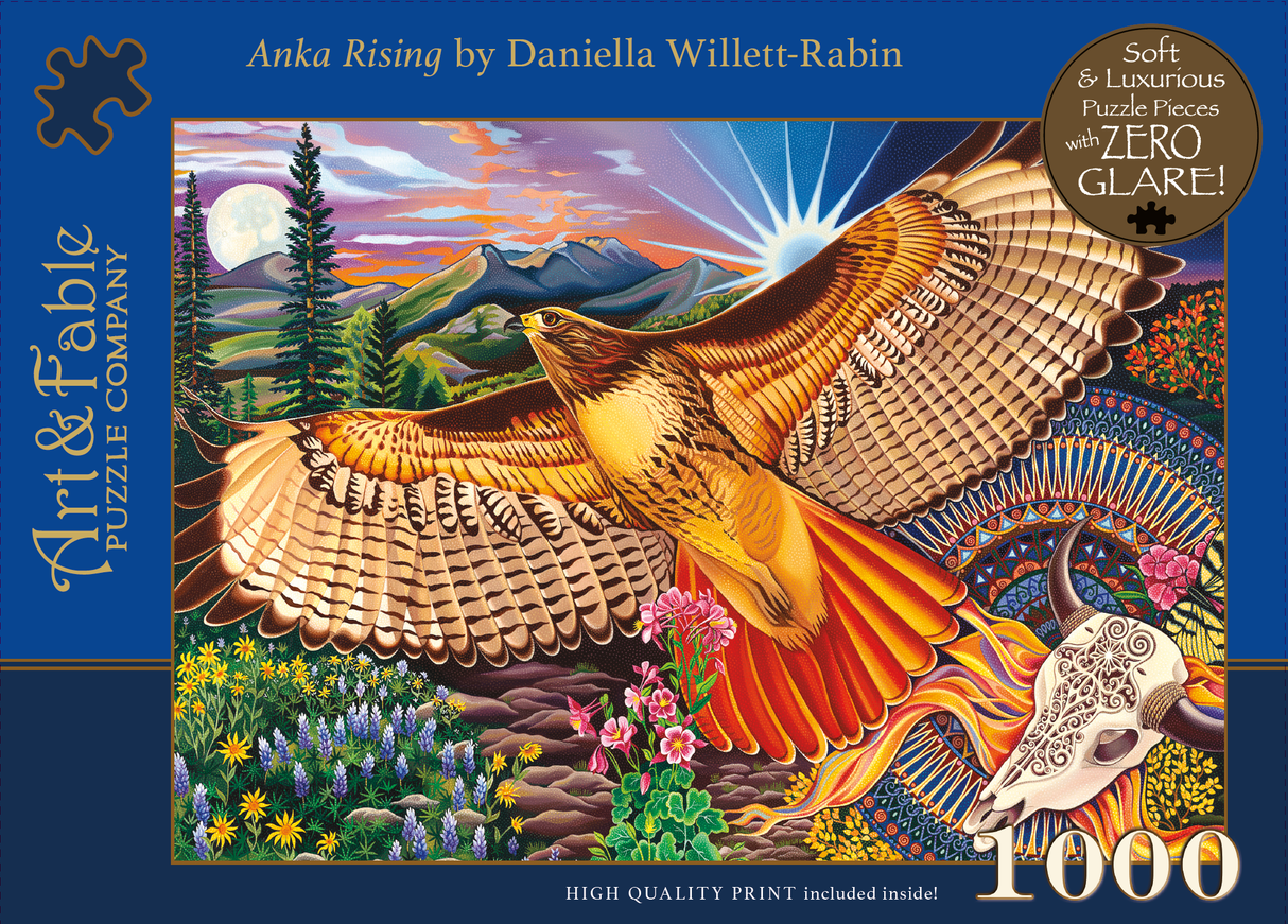 Anka Rising 1000 Piece Jigsaw Puzzle | Art & Fable