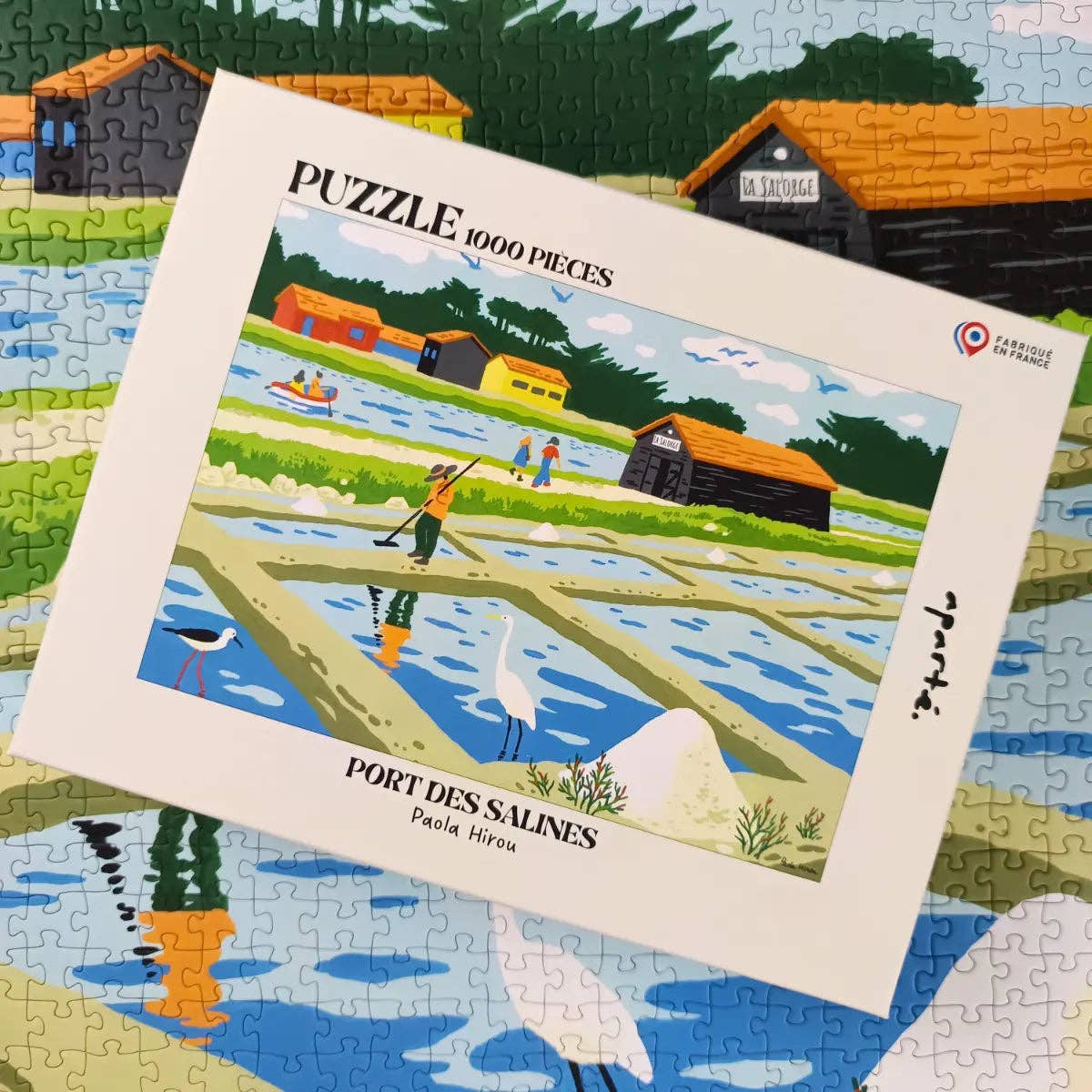 Port des Salines 1000 Piece Jigsaw Puzzle | Aparté